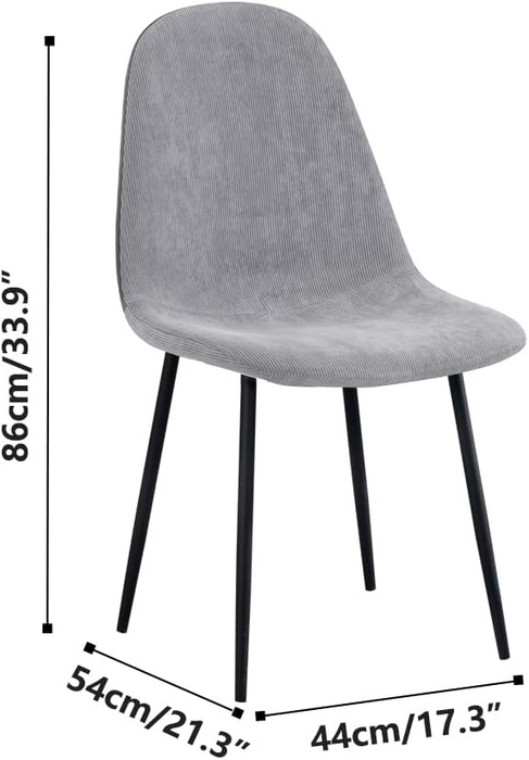 GOLDFAN Modern Dining Chairs Set of 4.AWS-024-11-4.CA